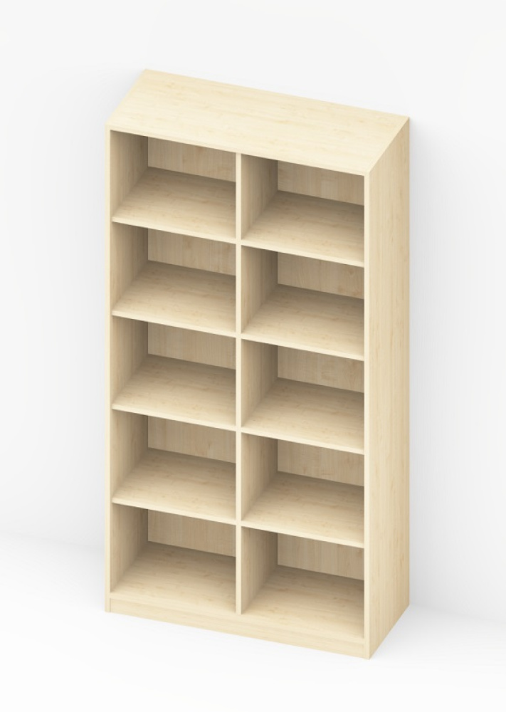 Aktenschrank - unten 2 Türen - (80/100/120cm x 200cm x 44cm)